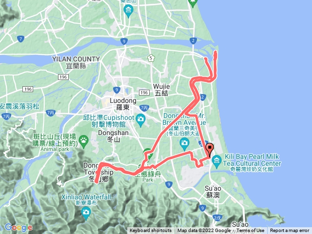 環冬山河自行車