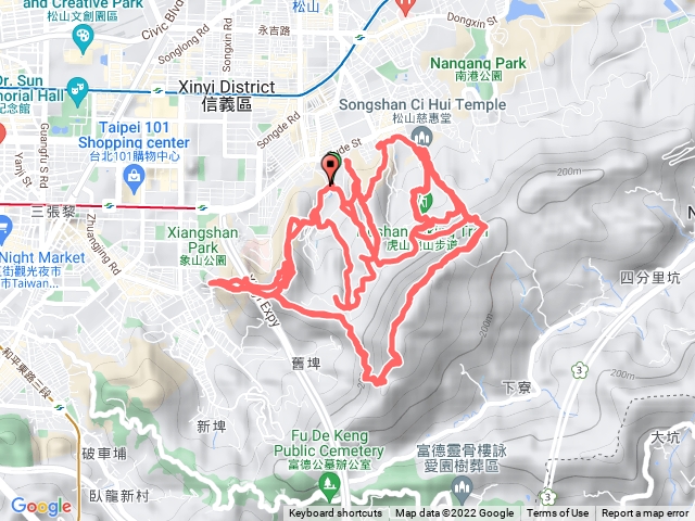 2022-03-14 四獸山+拇指山+ 南港山+95峰