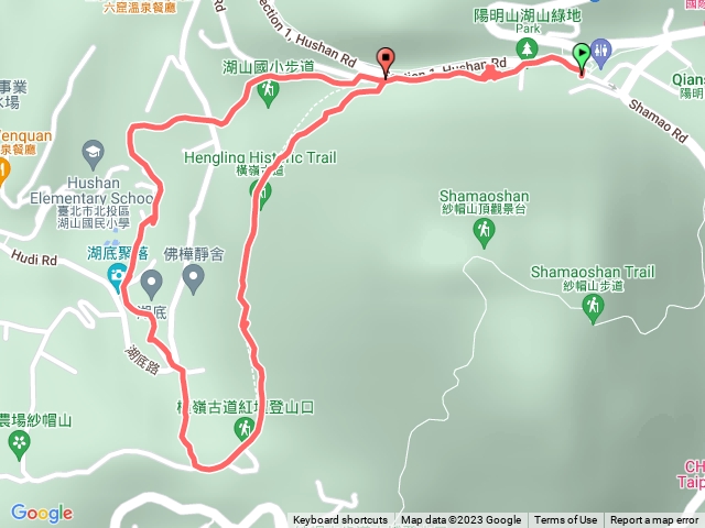 琳-橫嶺古道-半嶺步道-湖山國小步道o型一圈