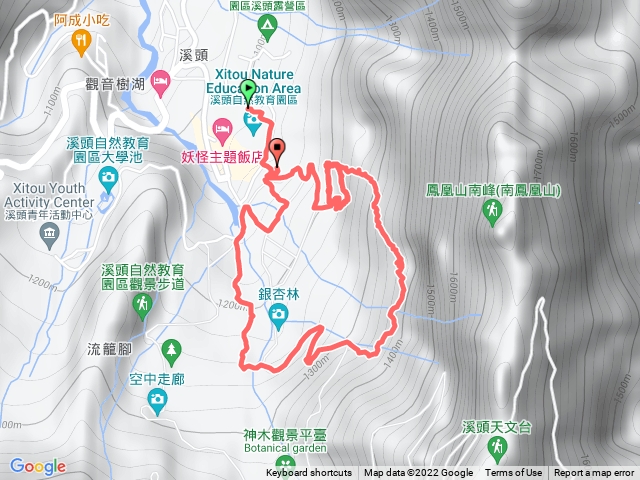 溪頭自然教育園區健行