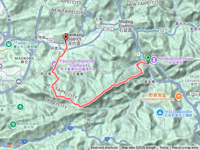 筆架連峰下深坑預覽圖