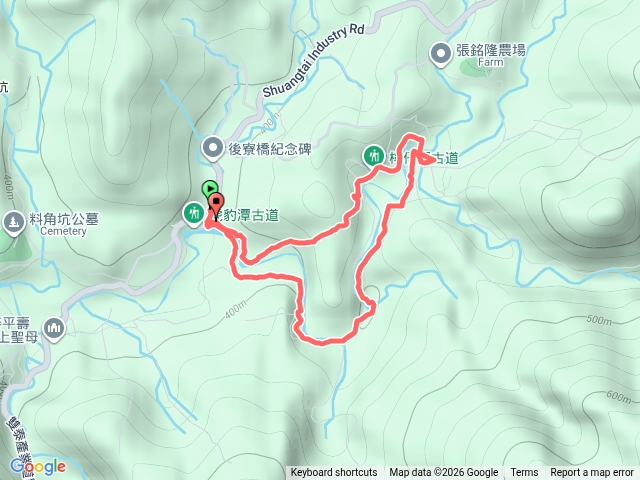 虎豹潭古道預覽圖