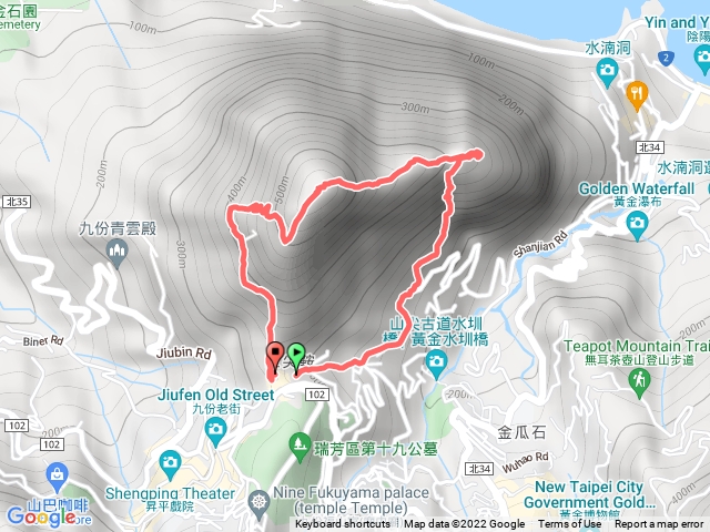 雷霆峰(基隆山東峰)-四八五峰-主峰