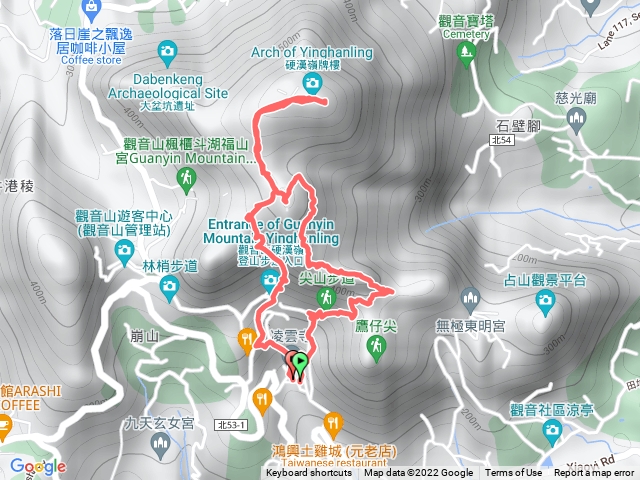 福隆山到硬漢嶺