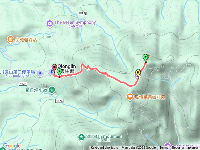 飛鳳山到中坑山