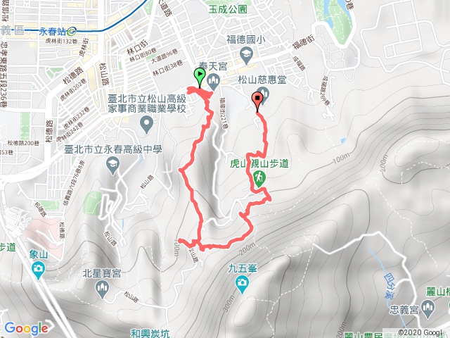 松山奉天宮步道-虎山峰-豹山-慈惠堂