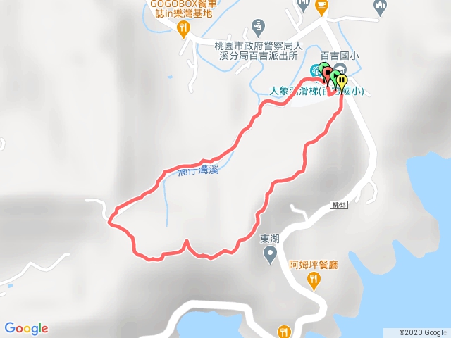 百吉國小大溪坪古道環走