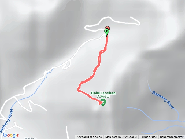 大湖尖山往返（北端產道起登）