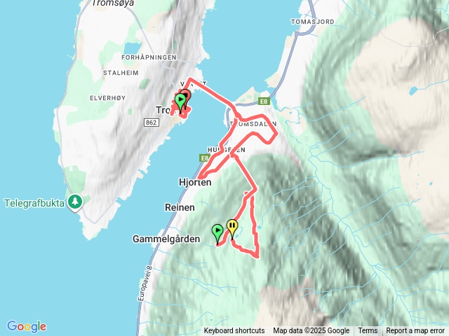 Norway-Tromso-Fjellheisen纜車-北極大教堂-徒步區散步-世界最北麥當勞
