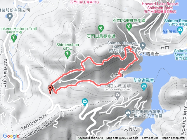 石門山南端入口