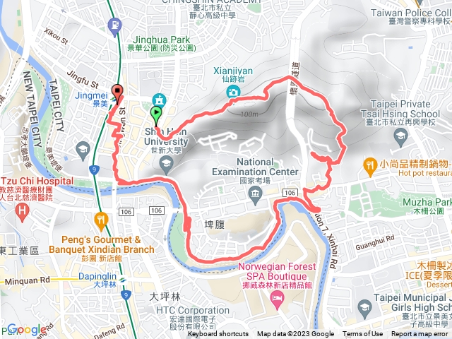 仙跡岩歩道⛰️．景美溪自行車道 散歩🚶（2022.12.03）