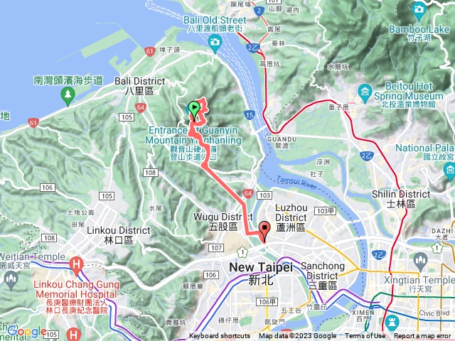 2023 觀音山北橫段