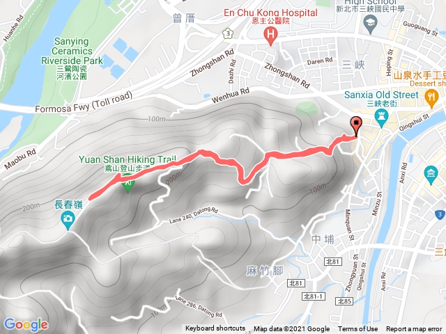 鳶山（三峽老街-鳶山岩）
