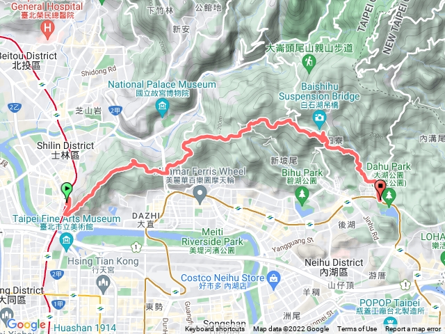 台北大縱走第五段