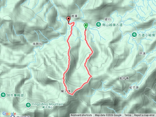 涼涼團04-13雙溪打鐵寮山鶯子嶺灣潭崙.gpx預覽圖