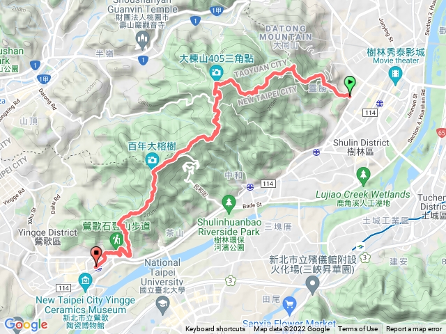 樹林鶯歌縱走