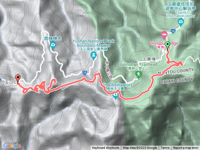 塔塔加走石山