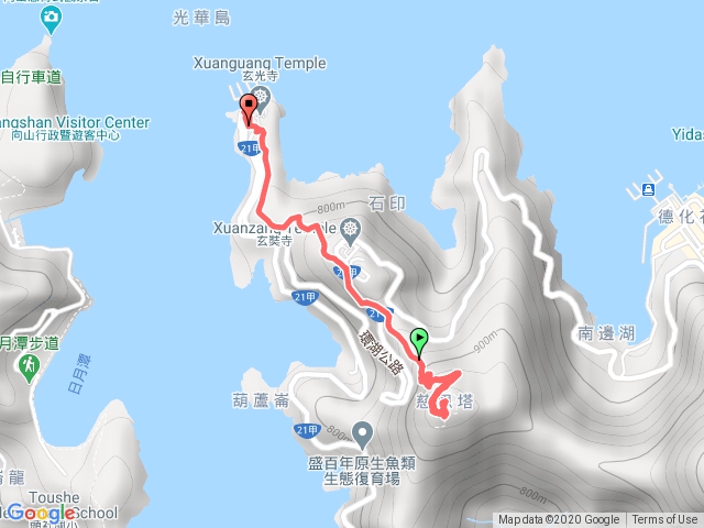 搭公車縱走青龍山二龍山