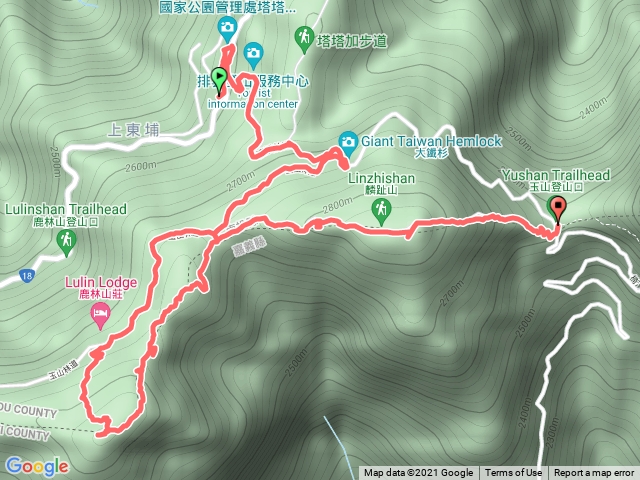 20210510上東埔、鹿林山、麟趾山、玉山登山口