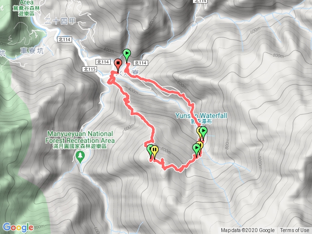 雲森瀑布組合山小O