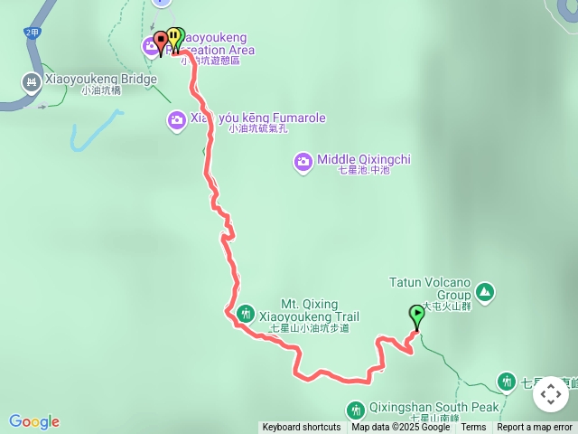 小油坑七星山主峰
