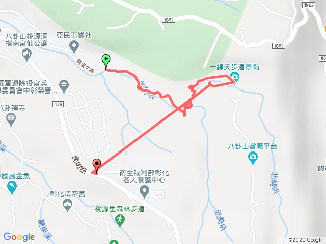 彰化一線天步道