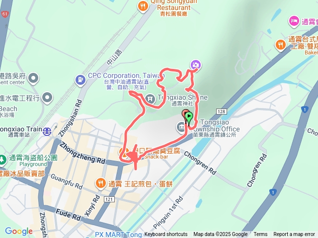 通霄虎頭山步道預覽圖