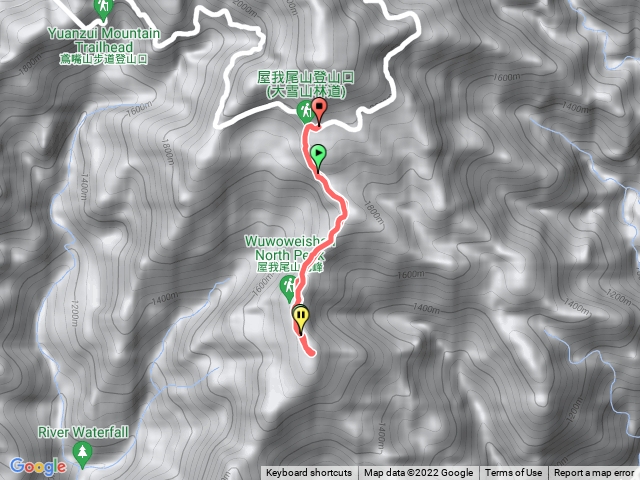 谷關七雄之屋我尾山