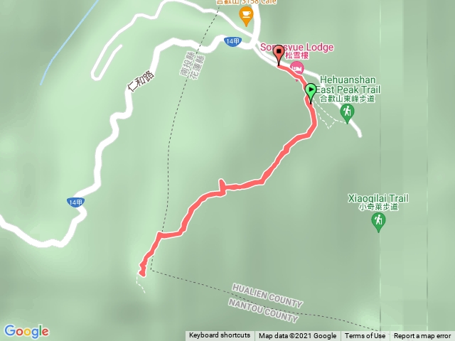 合歡山東峰