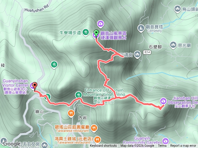 20260822硬漢嶺山頂-旺寮-尖山觀景平台-遊客中心預覽圖