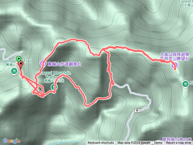 鳶嘴山➕捎來山