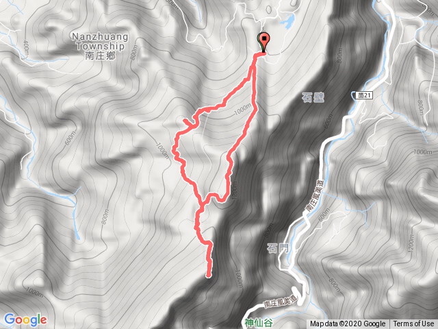 光天高山→南大龜山→向天湖山@20201130