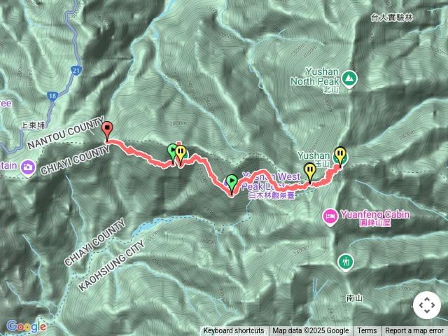 阿丸的玉山主峰-前鋒