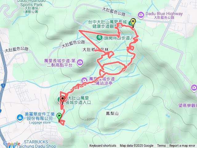 大肚萬里長城
