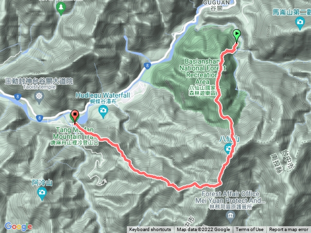 八唐縱走20221224