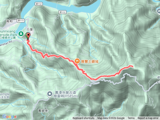 力里山（力里部落出發，原路往返）預覽圖