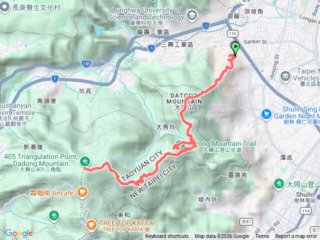 武器公園大棟山來回預覽圖