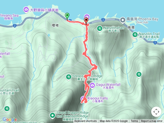 20250619暖曦探勘隊清理鋸齒稜舊登山口、小錐麓、小鬼瀑布之山路