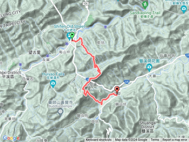 淡蘭古道中路分至柑腳