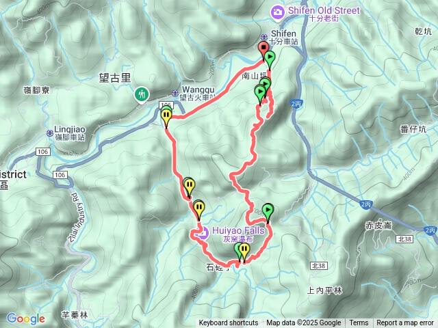 南山坪、平湖山，平湖尖、南山坪山、司公碗帽山、和尚尖、石硿子古道0型