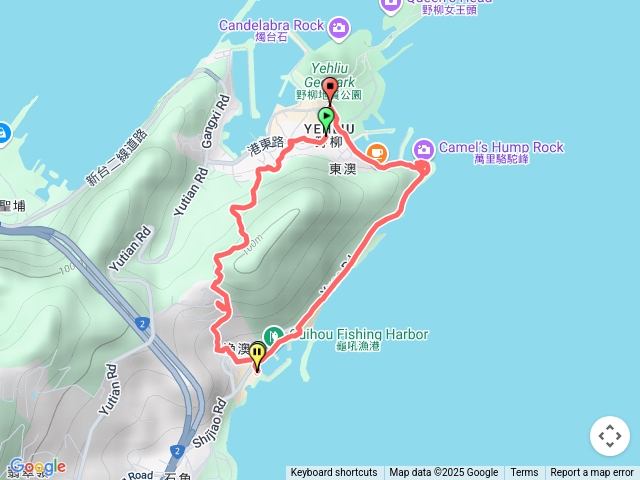 野柳里登山步道-龜吼-駱駝峰(2025-6-29)預覽圖