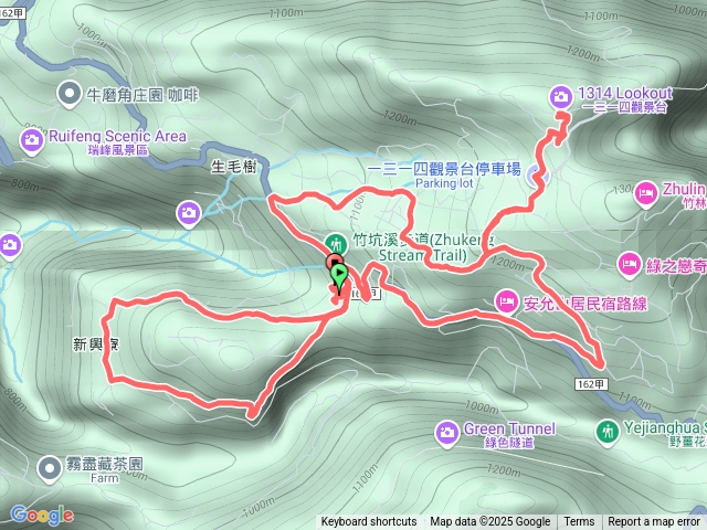 20250716梅山瑞峰海鼠山1314新興寮步道