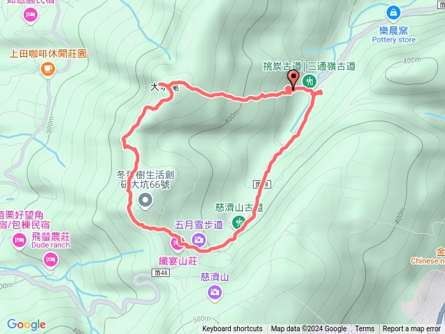 挑炭古道加五月雪步道