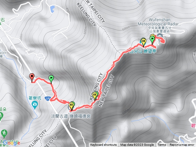 荖寮坑-五分山步道-雷達氣象站預覽圖