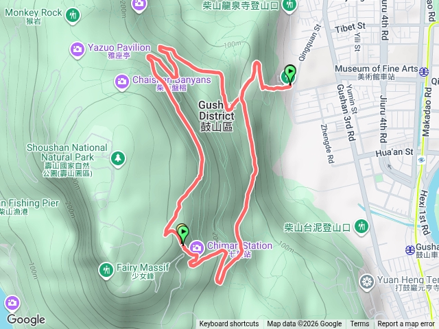 北柴山O型腰繞預覽圖