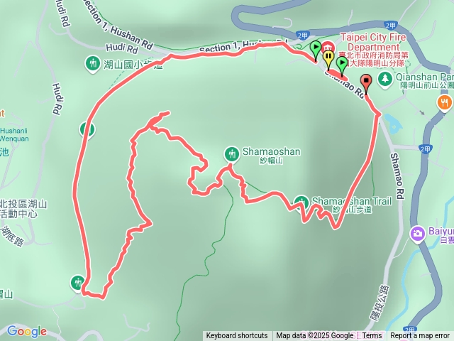 橫嶺古道-杏壇線-紗帽山-前山公園