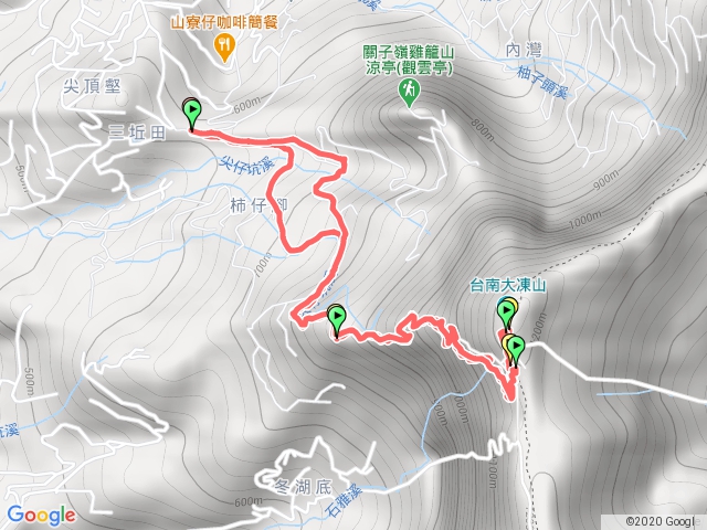 再戰大棟山-收納三角點