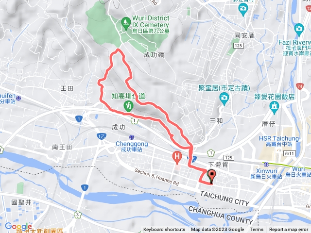 知高圳路跑