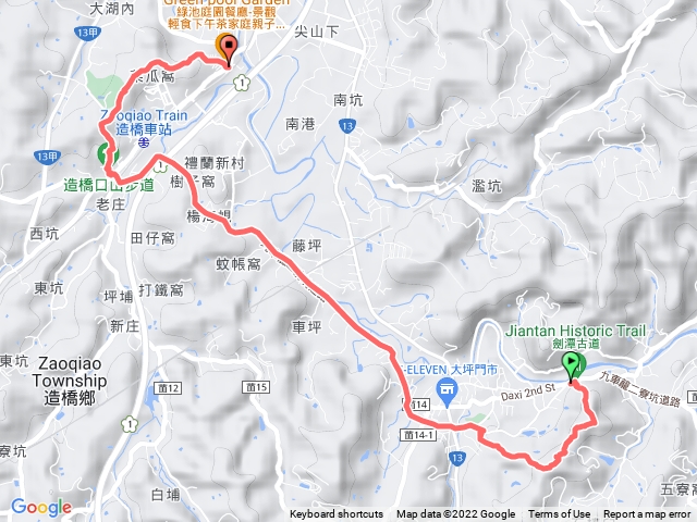 口山步道連走鹿廚坑步道