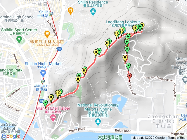 劍潭山步道20201227